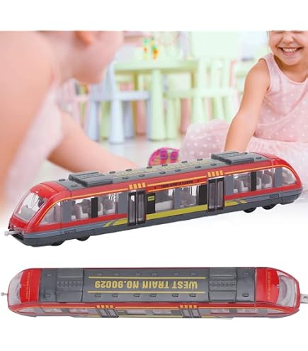 Modelleisenbahn Aus Legierung – Pullback-Spielzeu Produktbild-Vorschau 9