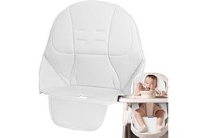 XIIXUUJ Housse de Chaise Haute pour Bébé Peg Perego Tatamia - Housse Universelle en Cuir Synthétique pour Chaise de Salle à Manger - Compatible Peg Perego, Kosmic