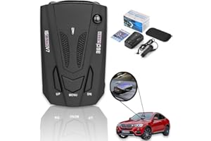 KF-PREMIUM KF Premium Car Radar 16 Band V7 GPS Speed Safe Detector - Stay Informed on the Road with Advanced 360° Laser Detection, Voice Alerts, and GPS Accuracy for Comprehensive Road Safety Awareness