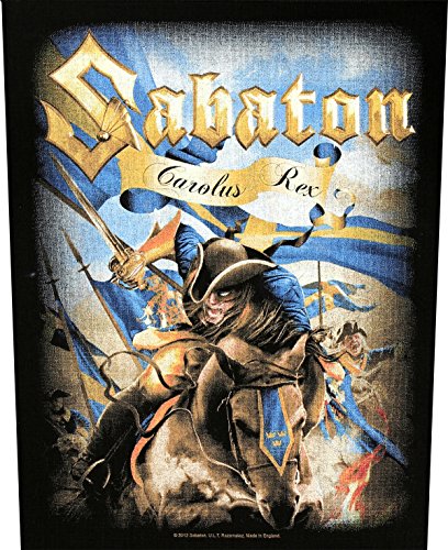 Preisvergleich Produktbild SABATON Rückenaufnäher CAROLUS REX Backpatch Aufnäher