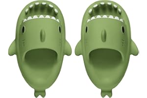 Hai Hausschuhe Kinder Shark Slippers Kids Sandalen Jungen Mädchen Cloud Rutschfest Slides Badeschuhe Lustig Haifisch Schlappen Slippers Sommer Strand Open Toe Sandalen Shower Badeschuhe Indoor Outdoor