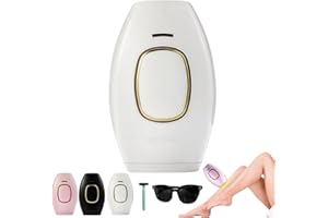 AAFGVC LumiPro IPL von Feleva Original-Effektives IPL Gerät zur dauerhaften Haarentfernung für Frauen und Männer – Ideal für Beine, Arme und Gesicht (Weiß 470nm-1100nm)