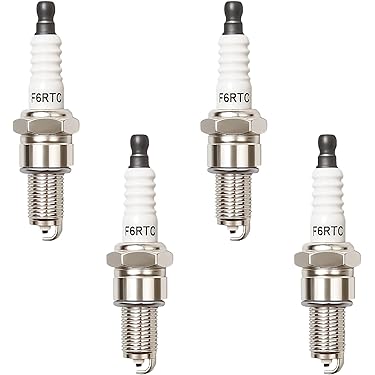 4 Bougies D’allumage BPR5ES 7422 (équivalent 7734) – Filetage 14 Mm, Longueur 19 Mm Pour Scooter, Moto