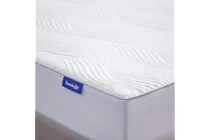 Sweetnight - Protector de Ccolchón para Cama Individual, 100 % Impermeable, en Bambú Acolchado, Esquinas Ajustables para Colchones Altos de Hasta 40cm, Transpirable, Super King 180x200cm