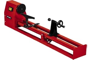 Einhell Träsvarv TC-WW 1000/1 (400 W, max vriddiameter 280 mm, spindelhastighet 890/1260/1760/2600 min-1, bakstycke med spindelspets, inkl. Ansiktsdrivare, ansiktsplatta)