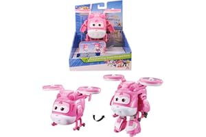 Super Wings Dizzy 5' Transforming Supercharged Character Gifts Toys for 3+ Years Old Boys Girls