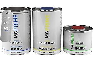 Peinture Voiture kit de pot pour BMW P28 Twilight Purple Metallic couche de base vernis 2C durcisseur prêt à pulvériser 2,5l