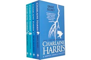 Harper Connelly Series Books 1 - 4 Collection Set by Charlaine Harris (Grave Sight, Grave Surprise, An Ice Cold Grave & Grave Secret)