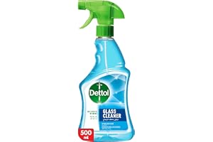 Dettol Glass Cleaner Spray Bottle, 500 ml