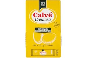 CALVE' Calvè Maionese Cremosa monodose in bustina - 198X10 ml