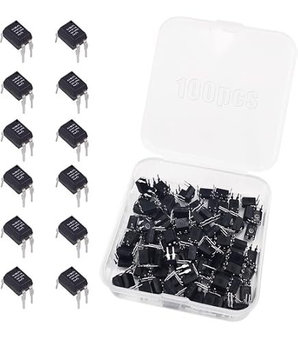 Optocoupleur TRIAC Sortie Sun 10 Pièces MOC3051 DIP-6 3051