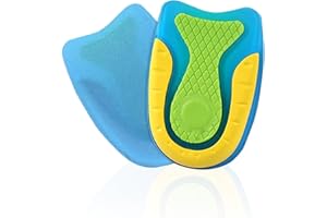LacyMC Coussinets Pour Talon Gel,Douleur au Talon et Achille,Coussinets Absorbants,Coussinets en gel de silicone,Coussins Pour Talon Gel Support Absorbant(Homme)