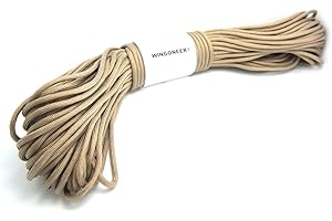 WINGONEER 550 Paracord Mil Spec Type III 7 strand parachute cord 100 feet