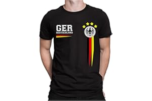 GENERISCH 𝐃𝐞𝐮𝐭𝐬𝐜𝐡𝐥𝐚𝐧𝐝 Trikot EM 2024 Tshirt Herren T Shirt 𝐃𝐞𝐮𝐭𝐬𝐜𝐡𝐥𝐚𝐧𝐝 Flagge Germany Fußball Trikot Nationalmannschaft Fanartikel T-Shirts für Herren Kurzarm Rundhals Sommer