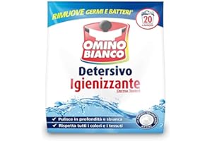 Omino Bianco, Detergente en polvo higienizante, 20 lavados