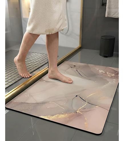 Tapis De Bain Douceur D'Intérieur Atlanta - Diatomite Imprimée 50 X 70 Cm