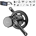 BAFANG 750W Mid Drive Kit Upgrade Version BBS02B Mid Mounted Ebike Conversion Kit with Smart 500C Display&44T Chainring, Electric Brushless Motor para Bicicleta for 68-73mm BB Bikes(No Battery)