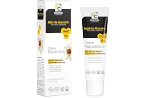 COMPTOIRS ET COMPAGNIES - Crème Réparatrice avec 40% Miel de Manuka IAA10+ - Peaux Abîmées et Asséchées - Certifiée Bio - 40ml