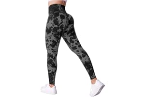 ZAAYO Gym Leggings for Women Scrunch Bums Leggings High Waist Sport Leggings for Yoga Gym Workout Fitness
