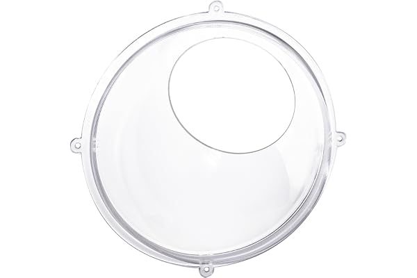 HMF 46624-22 halvsfärisk vägghylla i akryl, Ø 24 cm