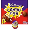 Cadbury Milk Chocolate Crème Eggs, Perfect for Easter Egg Hunts, Includes 8 Crème Eggs, 320 g (Pack of 1)