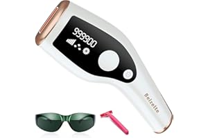 Beizelte IPL Hair Removal Device,990,000 Flashes Laser Hair Removal for Women and Men,Painless and Durable,Easy Home Use Hair Removal for Body,Face,Bikini Zone (S2)