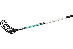 Fat Pipe Floorball Schläger Unihockey Stock Zack 33 Bone - Coral Gree - IFF Zertifiziert, mit Bone Schaufel/Kelle