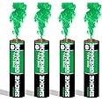 Pack of 4 Ring Pull Smoke Grenades Ideal for Paintball Weddings Photoshoots & Special Effects (Green)(approx 60 secs)