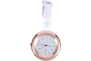 Hemobllo Krankenschwester Uhr - Frauen Uhr Krankenschwester Anhänger Medizinische Krankenpflege Hand Clip-On Taschen Anhänger für estern Arzt