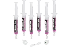 ERRECOM Extreme Ultra - 6 x 6 ml, Stop-Fuites pour Systèmes de Climatisation et Réfrigération, contient adaptateurs 1/4 SAE et 5/16 SAE (R410a, R32)