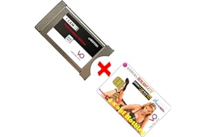 Redabel Redlight Sat Viaccess Erotik Paket: 4 Kanäle 6 Monate Hotbird-13° Karte + CI-Modul