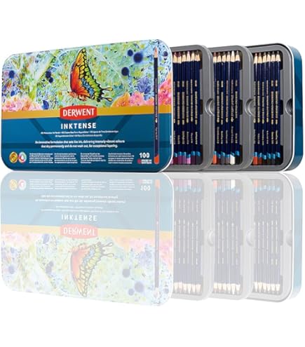 Derwent Artists Colour Pencil Singles – Choose From 48 Colors (Non-Core Tin Range), High-Quality Art Pencils