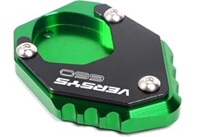 ZESIDIMO Pour KAWASAKI VERSYS650 VERSYS 650 2015-2023 2022 2021 2020 Accessoires Moto Extension Latérale Béquille (Vert)