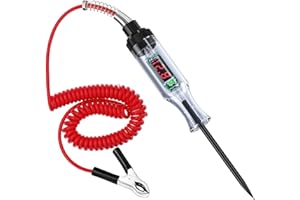 atnayo 3 to 120 V Circuit Tester with Digital Test Light for Car Electrical Fuse Circuit Checking