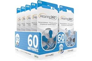 SDU SPECIALISTIDELLUDITO 60 Pile Modello 675 Blu (PR44) - 10 Confezioni da 6 Batterie per Apparecchi Acustici 1,45V - Pile Acustiche Rayovac Varta Extra