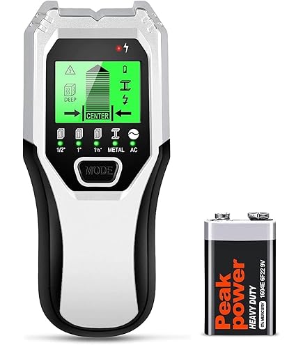 Scanner Da Parete Professionale - Rileva Legno, Metallo E Fili Elettrici Con Allarme