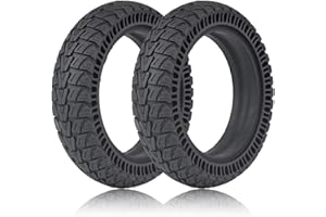 LINGHUANG Pneus en caoutchouc plein, e Scooter Pneus en caoutchouc plein 54/75-6.1, Pneus en caoutchouc plein 8,5 pouces pour e Scooter Xiaomi M365 / Mi Pro/Cecotec et Allen 8,5 pouces Scooter