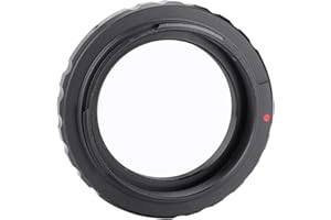 ENTATIAL Adattatore T2 / T Adattatore per Obiettivo con Montaggio ad Anello per Canon EOS EF DSLR 650D 60D 550D