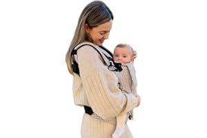 Amarsupiel - Mochila Porteo Bebe Evolutiva y Ergonomica - Cómoda y Fácil de Ajustar a la Espalda - Portabebes Recien Nacido de Algodón - Orgánico & Transpirable - Canguro para Bebe (Marron)