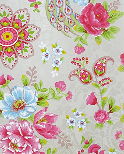 Pip Studio Tapete Flowers in the Mix Beige 313052