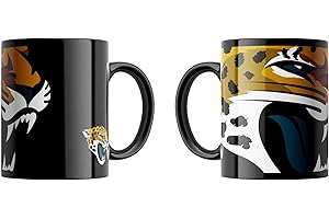 GREAT BRANDING Jacksonville Jaguars NFL Jumbo Tasse Becher Kaffeetasse Oversized 330 ml