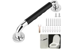 TNOMSNO 1 Piezas Baño Asa de Seguridad, 30cm Agarraderas Baño para Mayores Asa de Seguridad Antideslizante, ntideslizante Agarrador Ducha Personas para Paredes, Baños, Bañeras, Escaleras