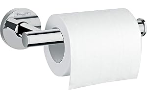 hansgrohe Logis Universal - portarrollos, toallero de papel, accesorios baño, cromo, 41726000