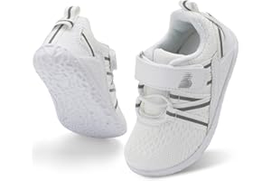 JOINFREE Baby Sneakers Toddler Shoes Soft Anti-Slip Sole Newborn First Walkers Infant Toddler Breathable Athletic Running Shoes