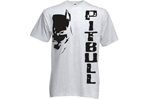 Generico t-Shirt Pitbull Fight Hund Dog Kickboxen Boxen Geschenkidee 12 Colori auch für Kinder