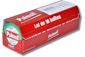 Barquette Pulmoll x10 | Format économique | Depuis 1946 (Menthe Eucalyptus)