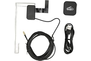 VBESTLIFE DBA Récepteur de Voiture + Boîte Récepteur Radio Adaptateur avec Antenne pour Android