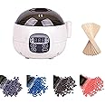 ZHENGJC Wax Warmer Heater Machine Depilatroy Hair Remover Epilator SPA with Waxing Benas Kit for Men & Women Eyebrow Depiladora Facial