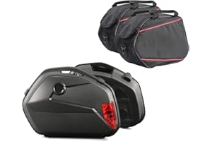 Set SC22 Maletas Laterales + Bolsas Interiores Bagtecs