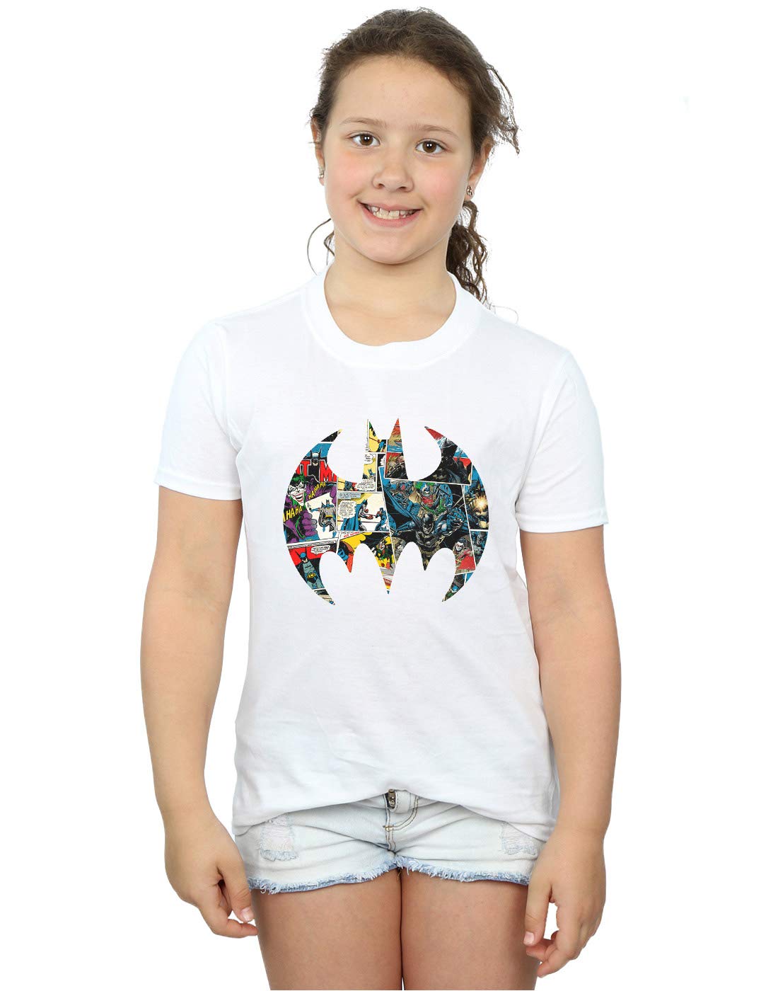 DC-Comics-Mdchen-Batman-Comic-Book-Logo-T-Shirt